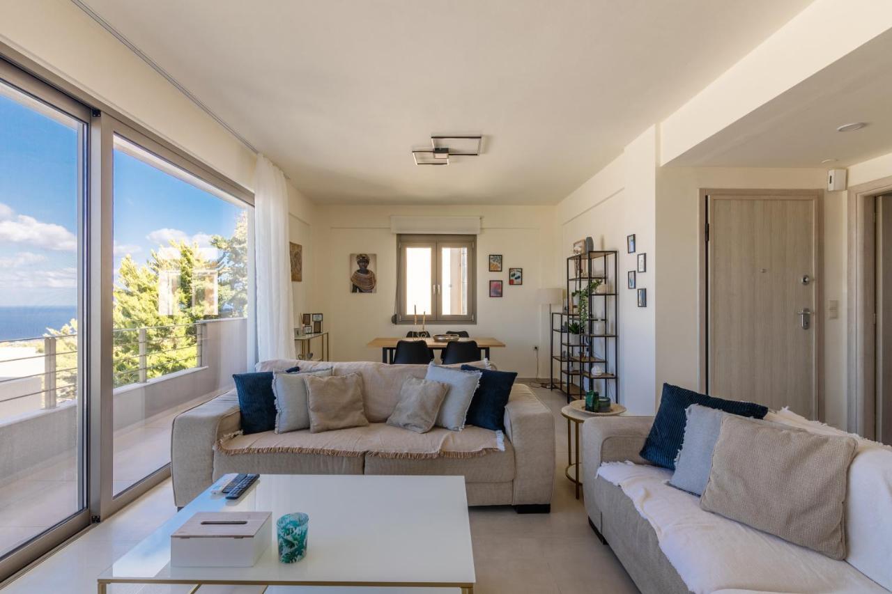 3 Bedroom Villa With Stunning Sea View & Private Parking Elia  Extérieur photo